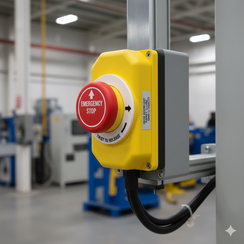 Emergency Stop Button Assembly
